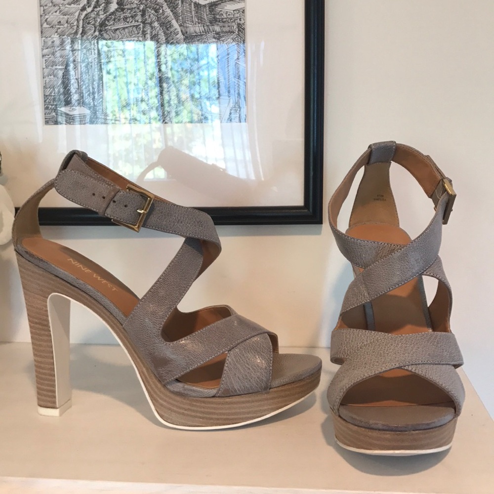 NEW NEVER WORN | Nine West Heel Sandals, Size 8.5
